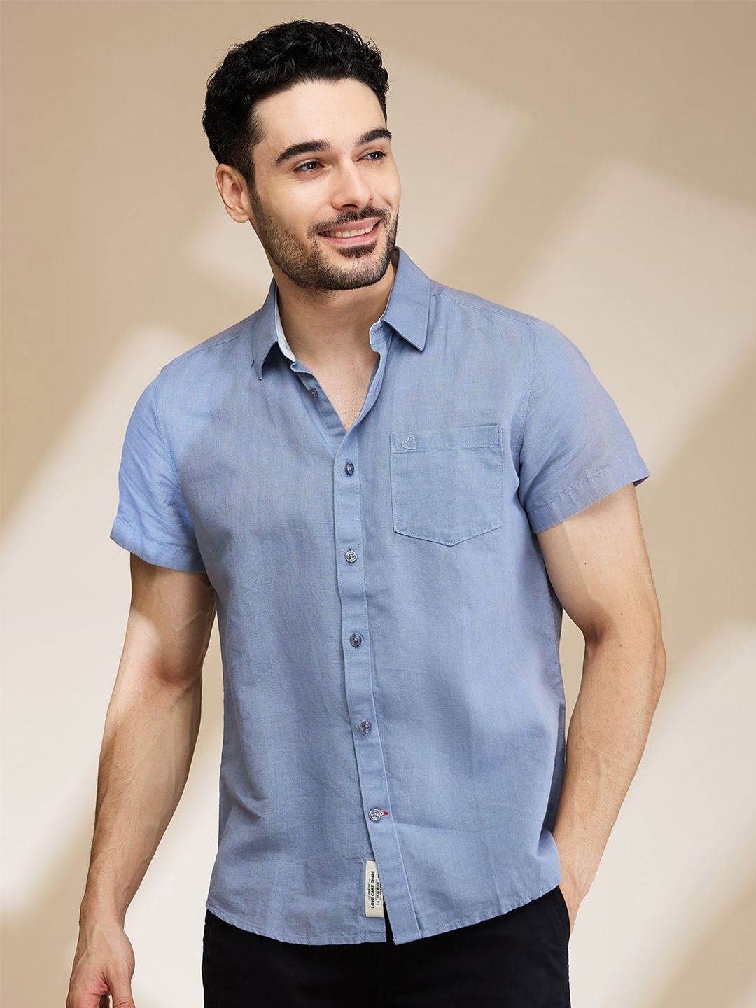 Being Human Men Slim Fit Opaque Casual Shirt