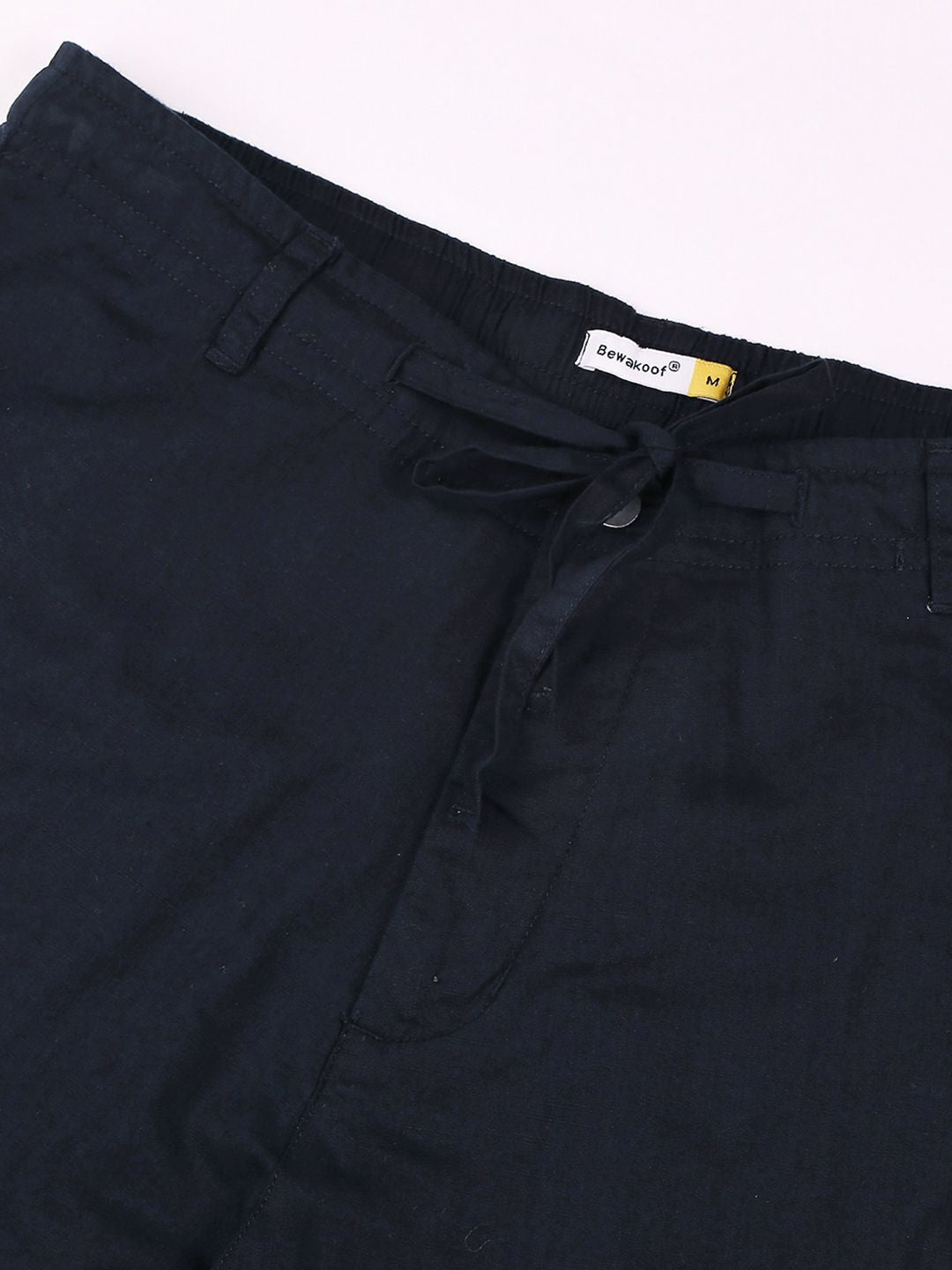 Bewakoof Men Navy Blue Joggers