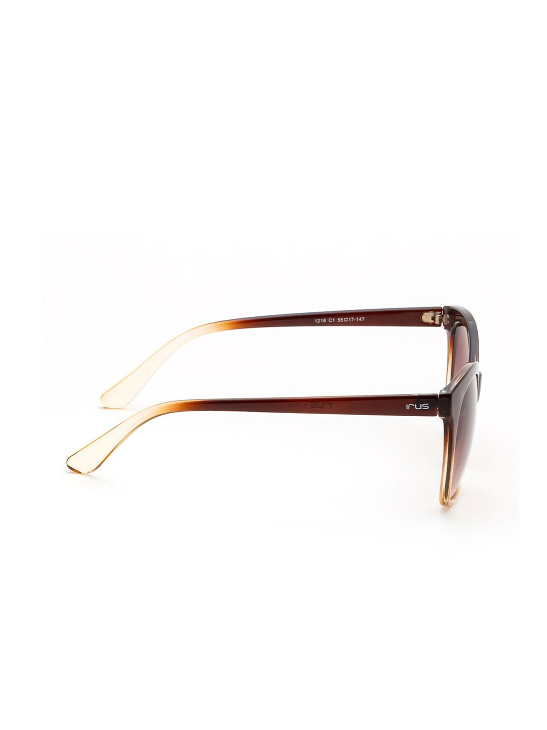 IRUS by IDEE Women Cateye Sunglasses with UV Protected Lens IRS1218C1SG