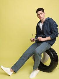 Bene Kleed Men Pure Cotton Relaxed Fit Tinted Jeans