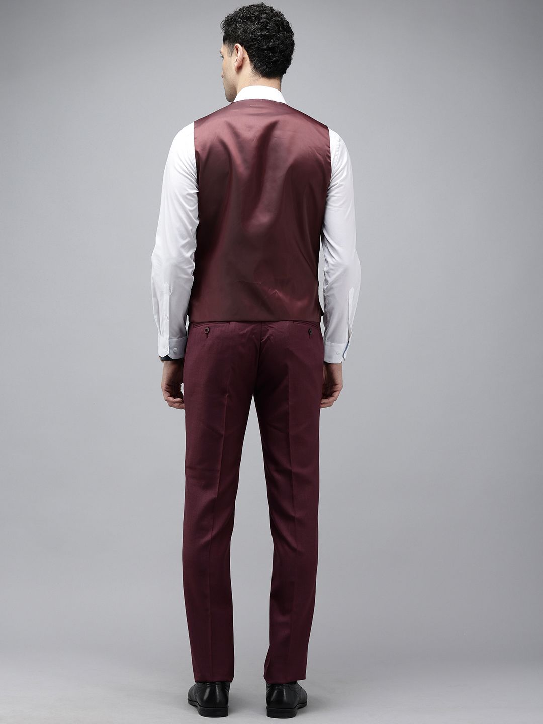 Park Avenue Super Slim Fit Notched Lapel Collar 3 Piece Party Suit