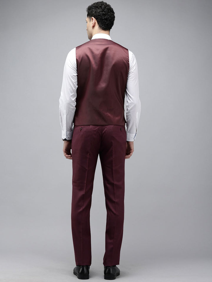 Park Avenue Super Slim Fit Notched Lapel Collar 3 Piece Party Suit