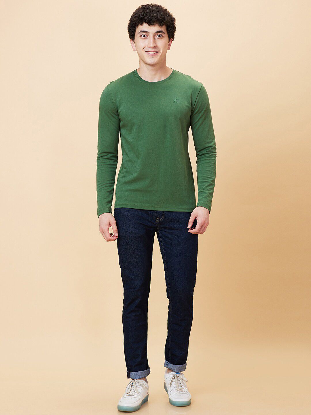 Being Human Round Neck Cotton T-shirt