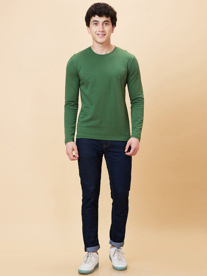 Being Human Round Neck Cotton T-shirt