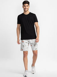 Being Human Men Mid-Rise Printed Regular Fit Casual Shorts