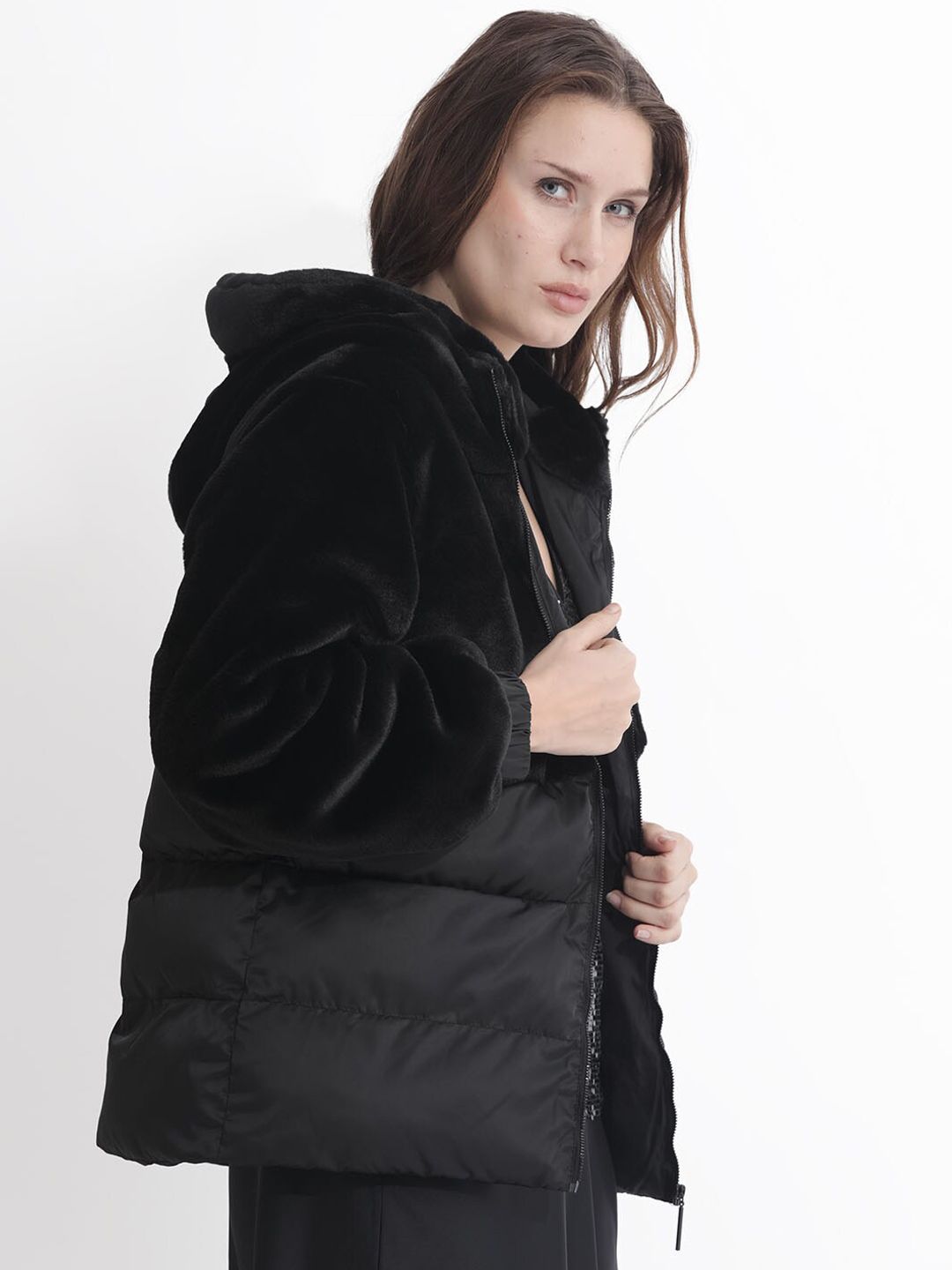 RAREISM Hooded Puffer Jacket