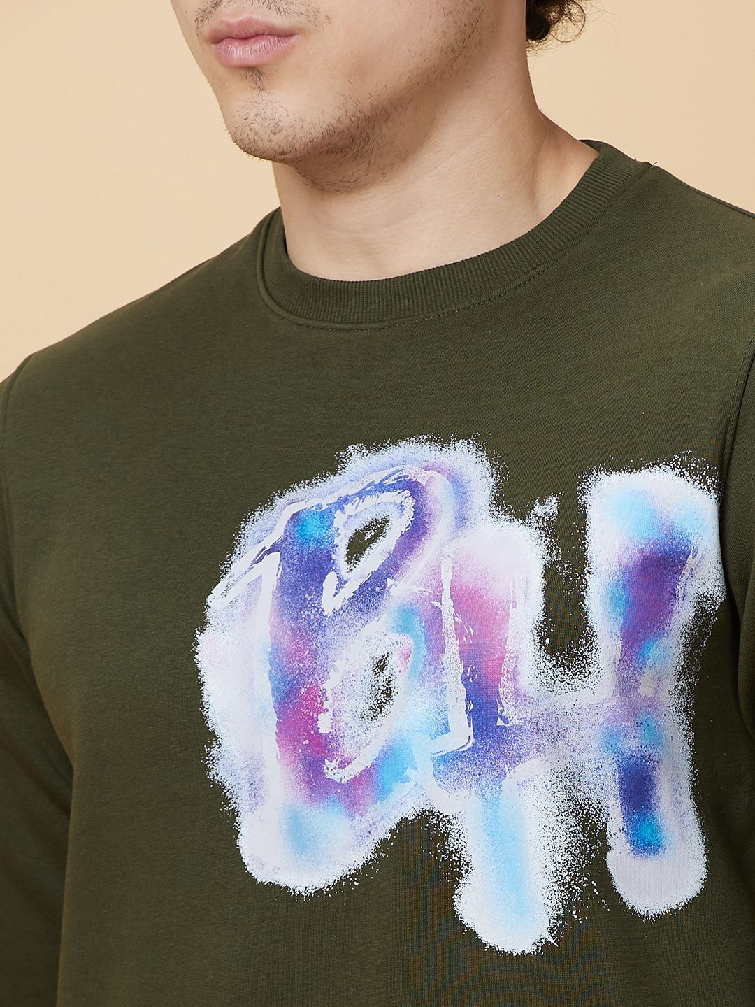 Being Human Men Printed Sweatshirt