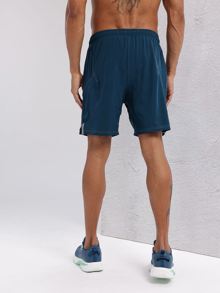 HRX by Hrithik Roshan Men Contrast Stitch Training Shorts