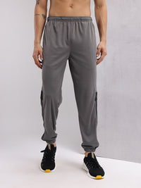 HRX by Hrithik Roshan Men Side Stripes Rapid-Dry Training Joggers