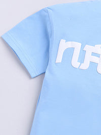 Happy Faces Boys Naruto Print Pure Cotton T-shirt