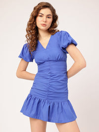 DressBerry Drop-Dead Gorgeous Ruched Mini Dress