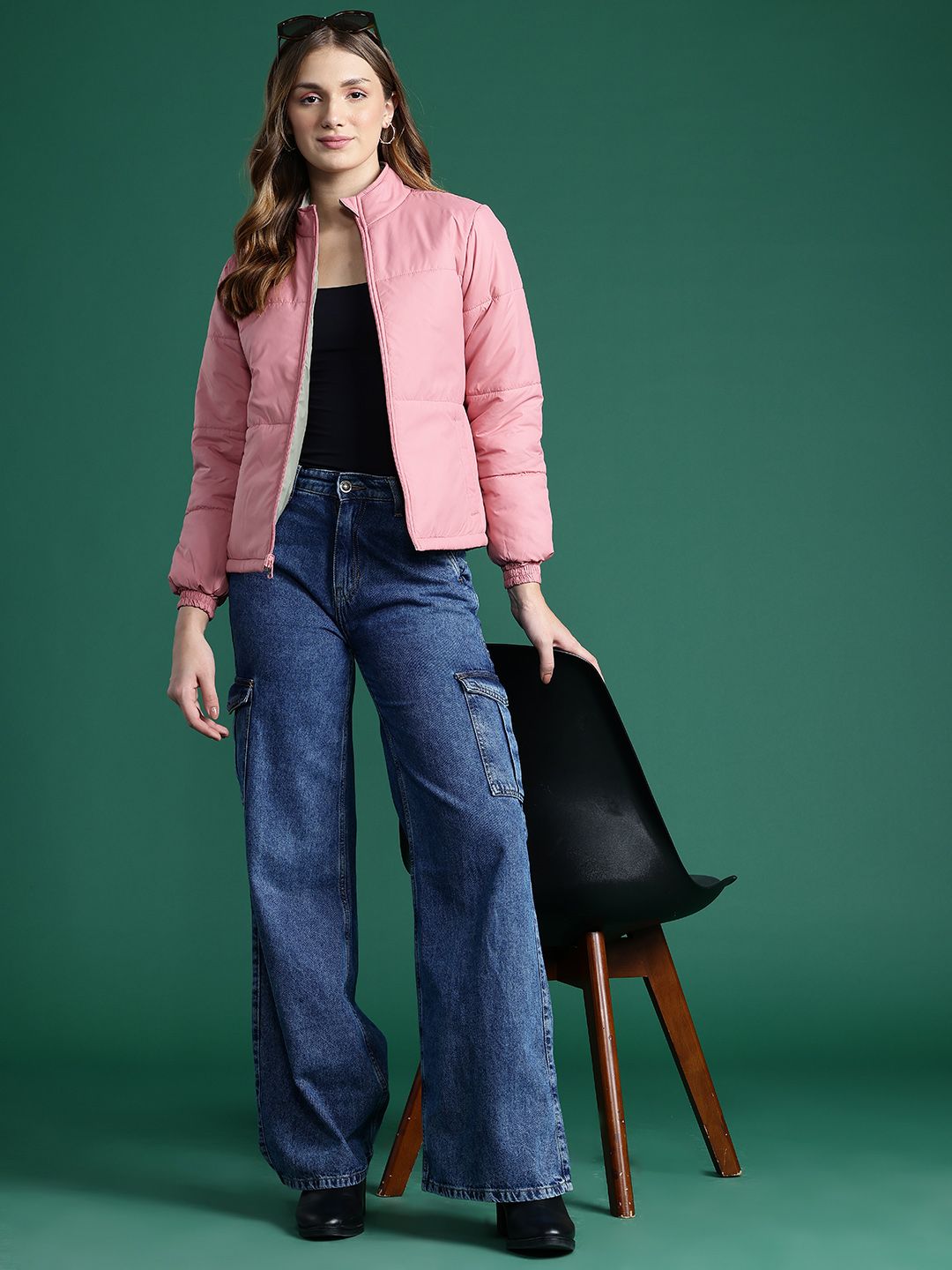 DressBerry Reversible Padded Jacket