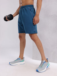 HRX by Hrithik Roshan Men Brand Logo Print Detail Mid-Rise Training Shorts