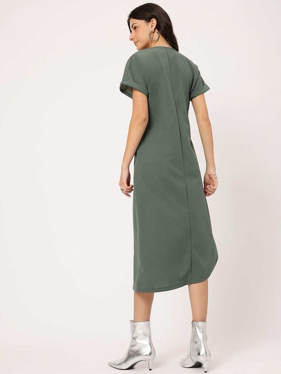 DressBerry Timeless Classics Extended Sleeves Sheath Dress