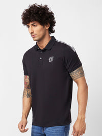 SPYKAR Polo Collar Slim Fit Cotton T-Shirt
