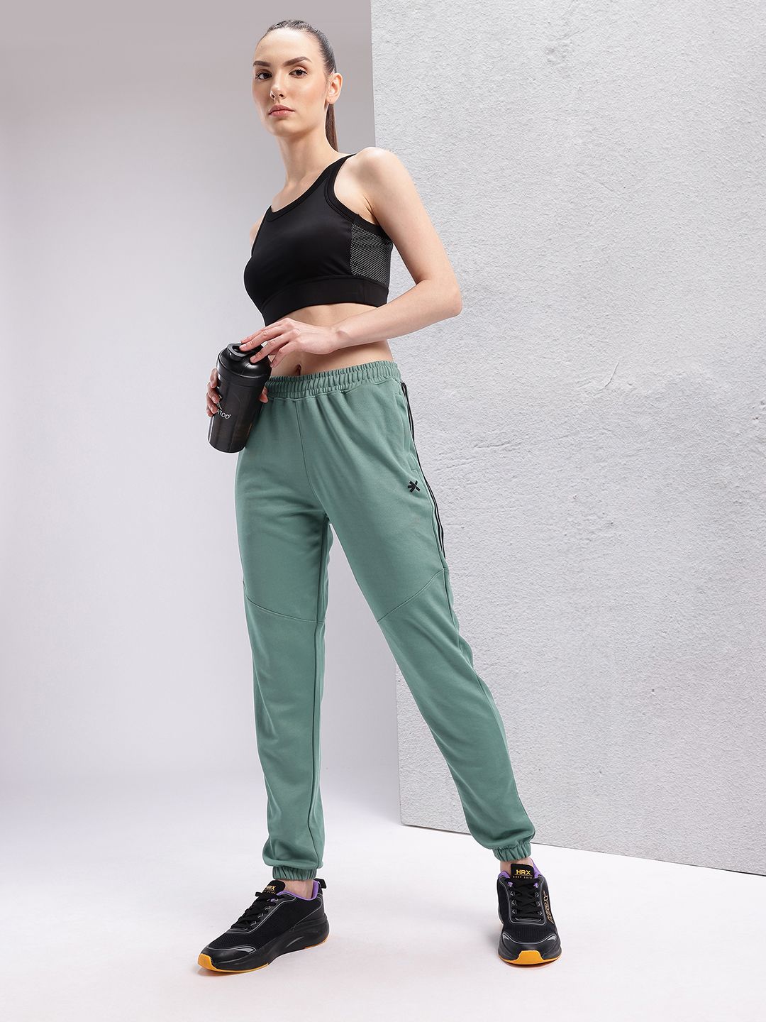 HRX by Hrithik Roshan Women Brand Logo Running Joggers