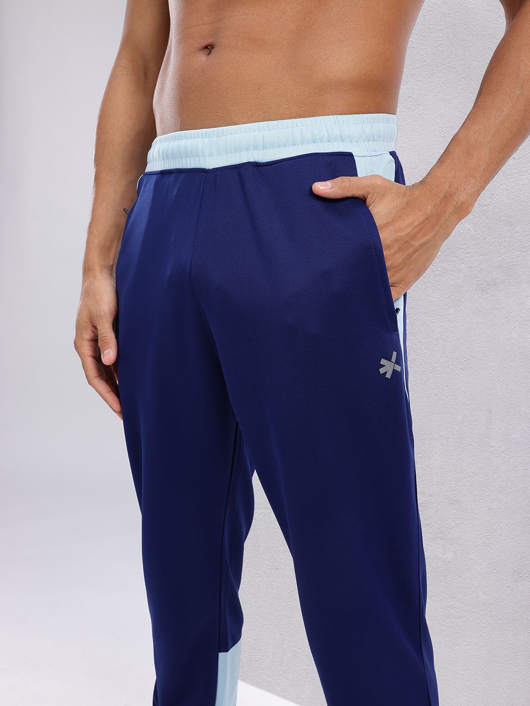 HRX by Hrithik Roshan Men Colourblock Rapid-Dry Running Joggers