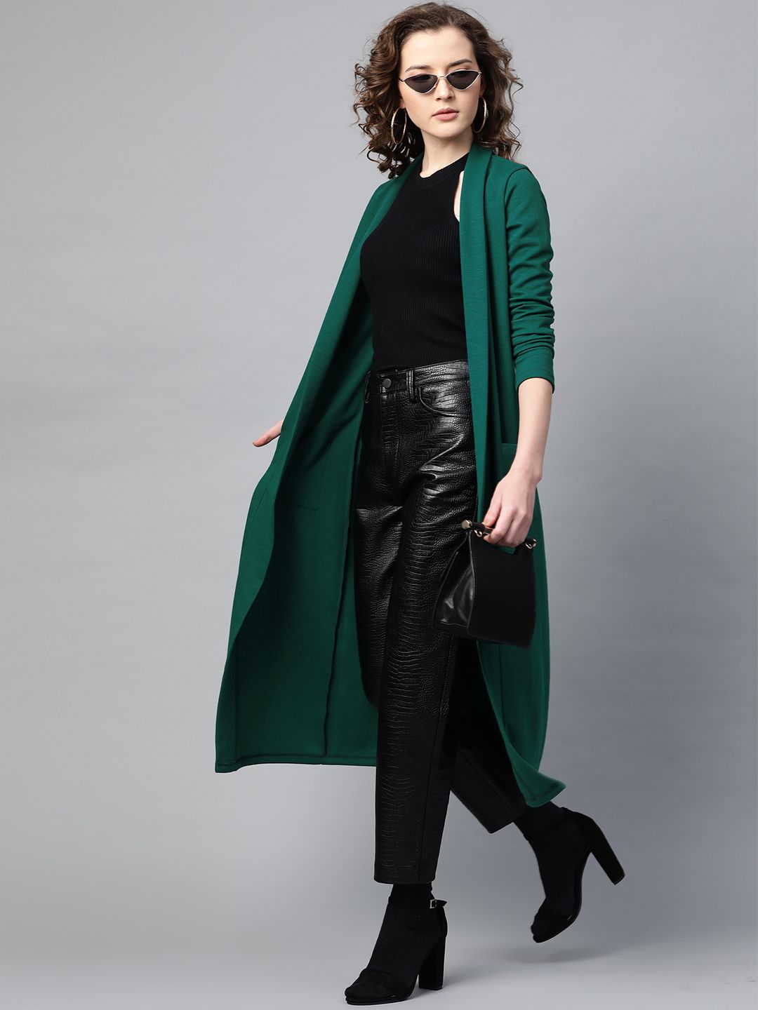 SASSAFRAS Open Front Longline Shrug