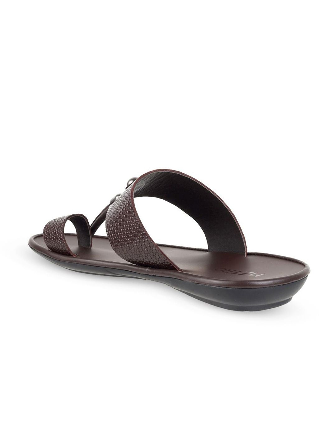 Metro Men Leather Comfort Sandals