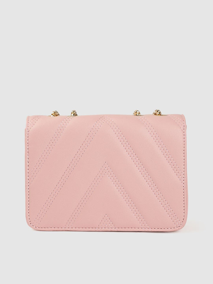 Lino Perros Pink Quilted Shoulder Bag