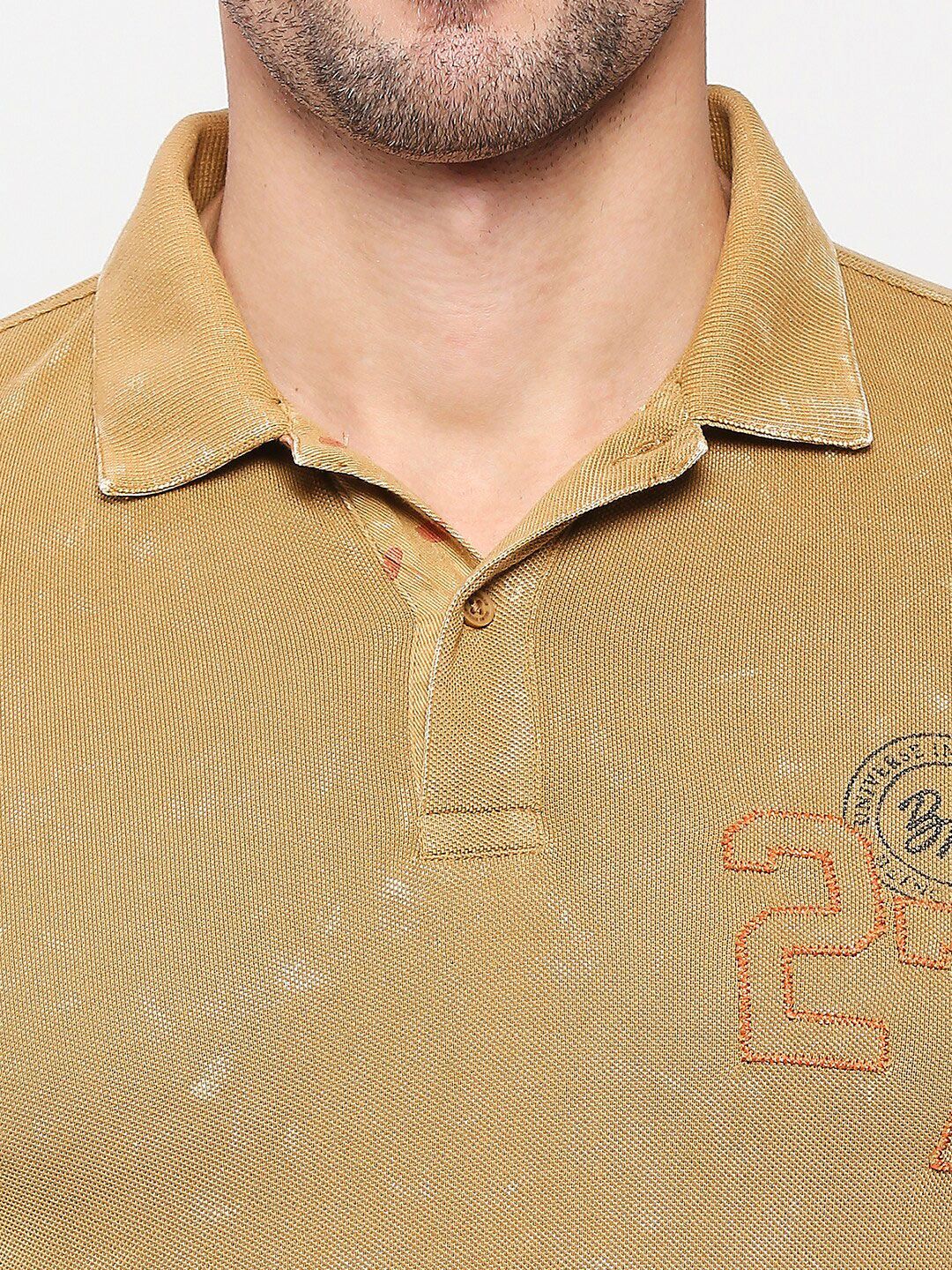 Being Human Polo Collar Regular Fit Cotton Regular T-shirt