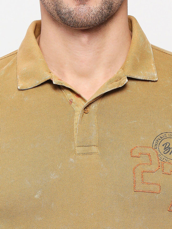 Being Human Polo Collar Regular Fit Cotton Regular T-shirt