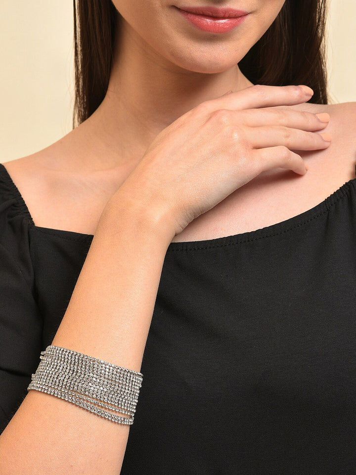 Gelang Wraparound Stone Wraparound Stone Silver Stone