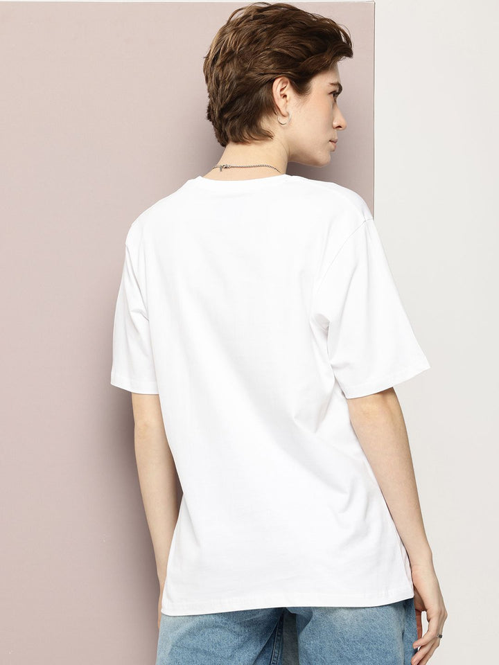 DILLINGER Graphic Printed Oversized Pure Cotton T-shirt