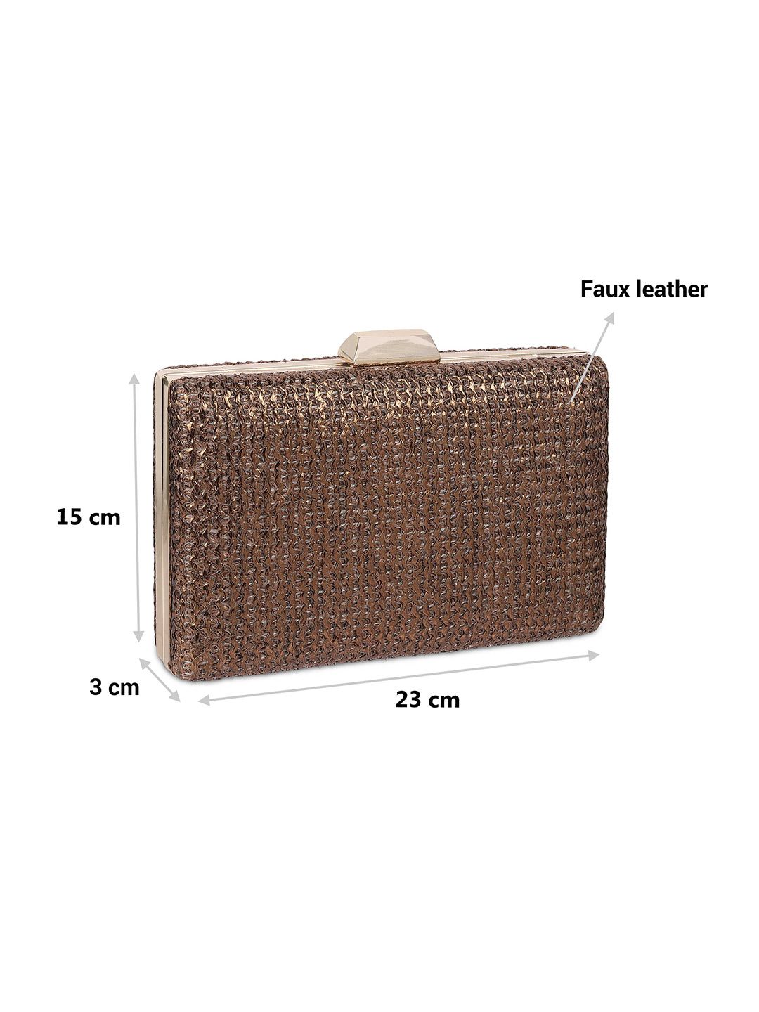 Mochi Embellished Box Clutch