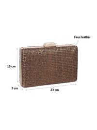 Mochi Embellished Box Clutch