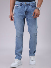 The Indian Garage Co Men Slim Fit Heavy Fade Jeans