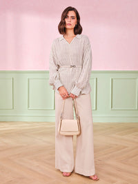 AND Striped Cotton Top