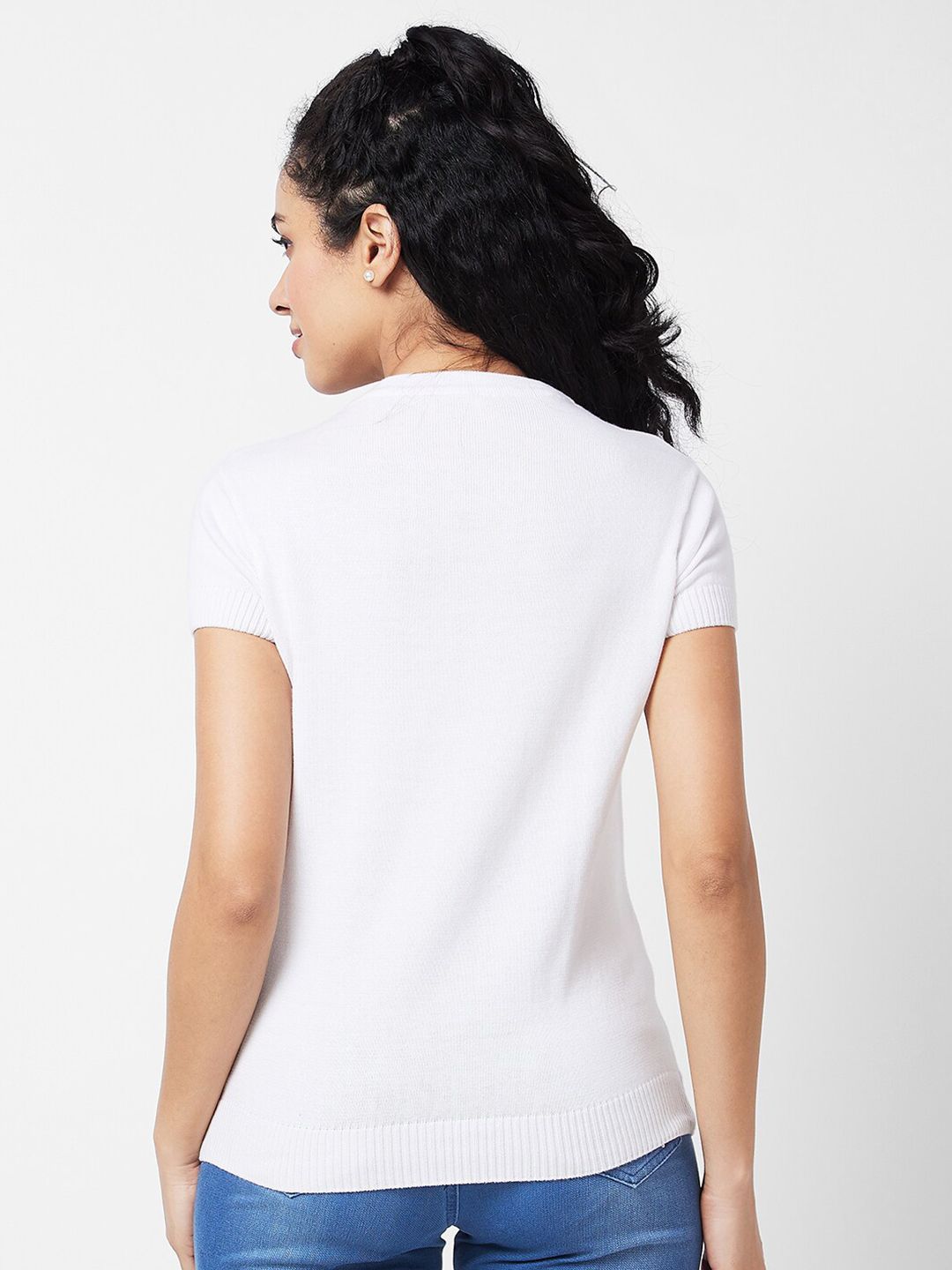 SPYKAR Round Neck Short Sleeves T-shirt