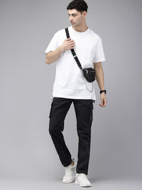 SPYKAR Men Loose Fit Cargos Trousers