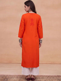 House of Chikankari Women Embroidered Chikankari Kurta