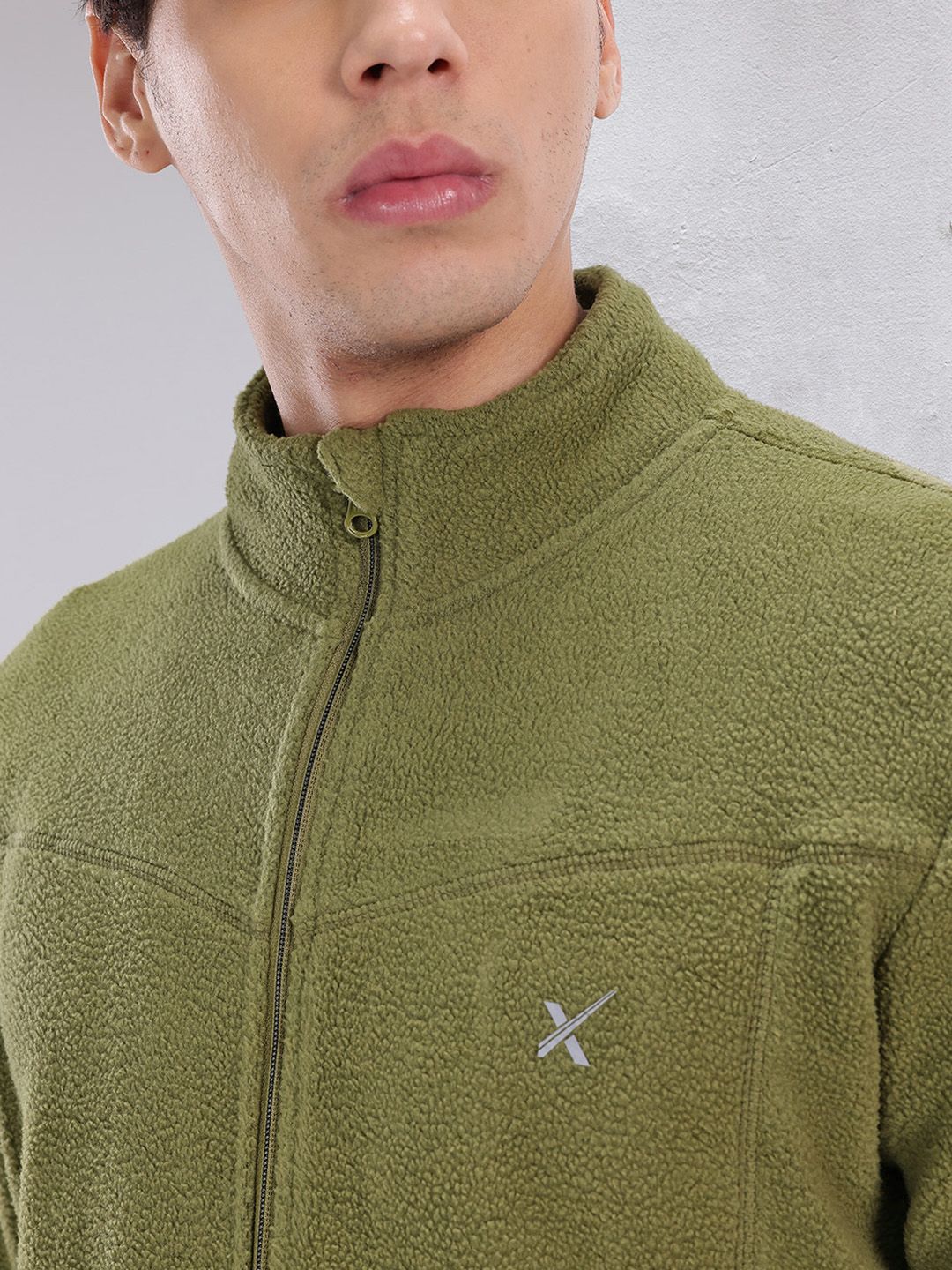 HRX by Hrithik Roshan Mock Collar Sweatshirt