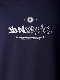 The Indian Garage Co Men Back Printed Boxy Oversized Round Neck T-shirt