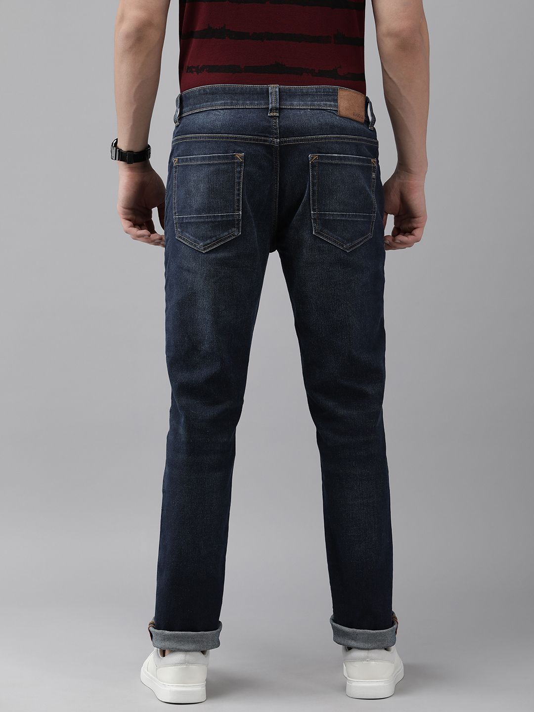 SPYKAR Men Mid-Rise Light Fade Stretchable Jeans