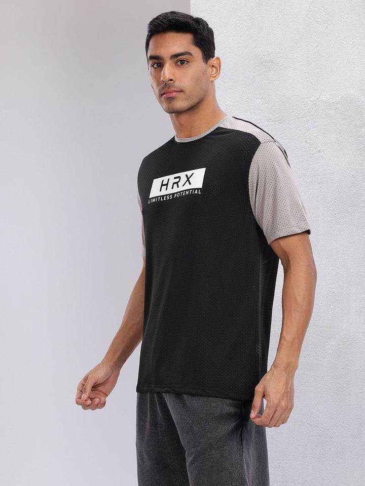 HRX by Hrithik Roshan Printed Rapid-Dry Training T-shirt