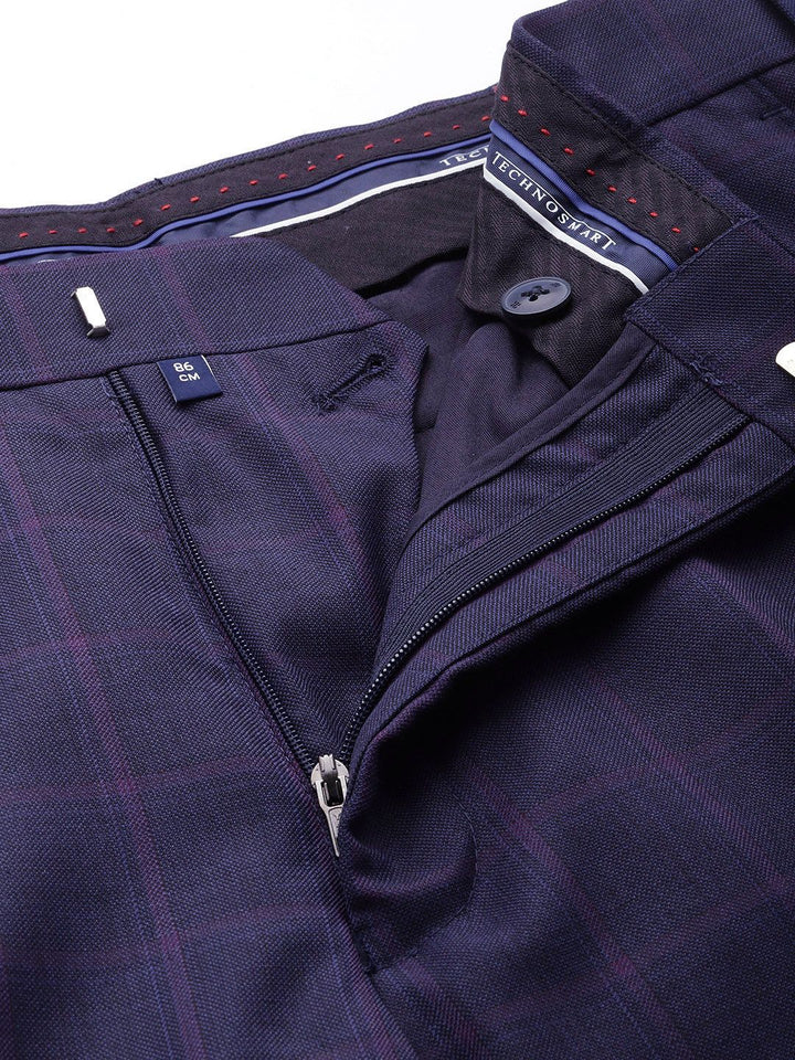 Raymond Checked Contemporary Fit Formal Blazer With Trouser