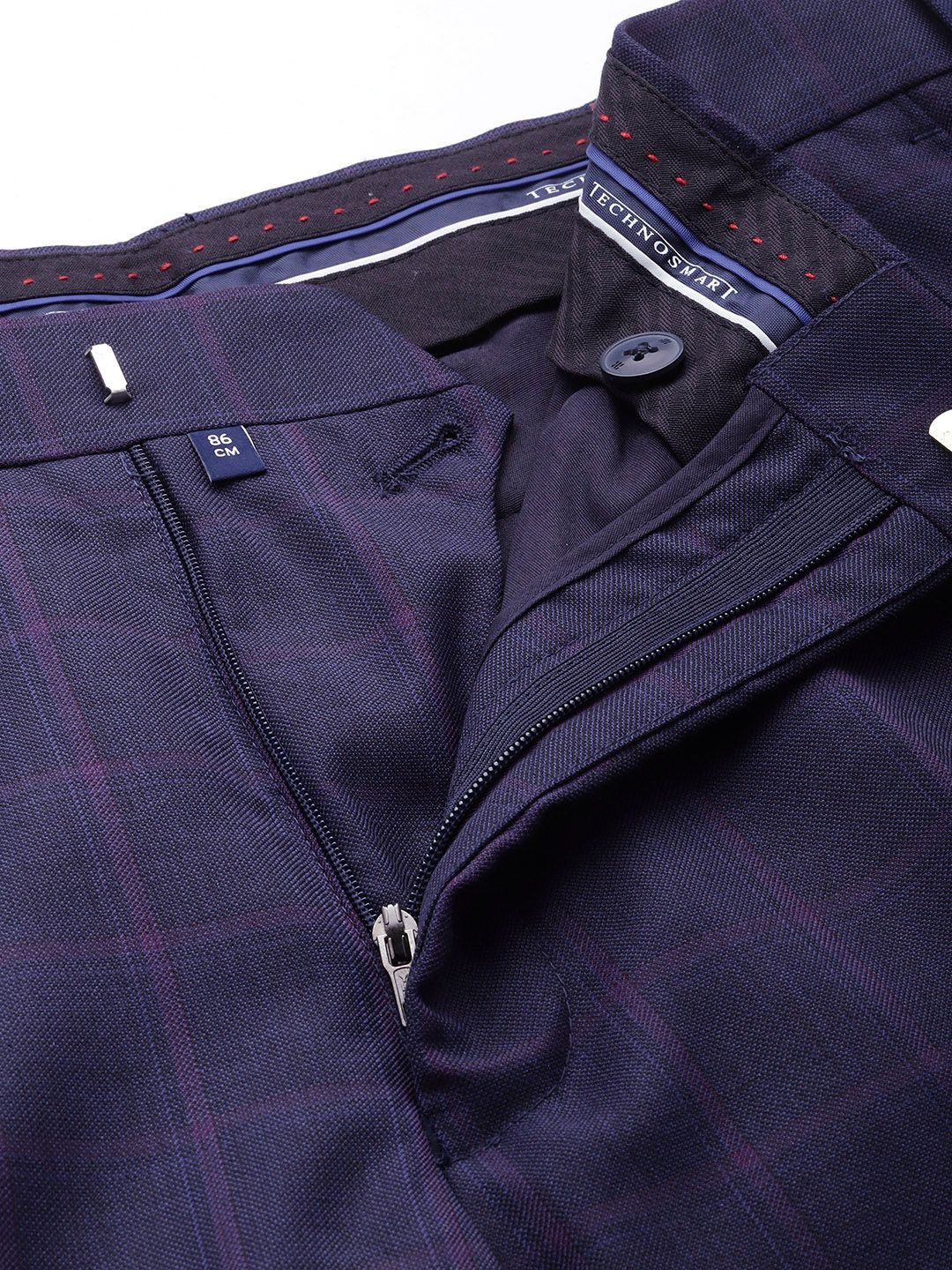 Raymond Checked Contemporary Fit Formal Blazer With Trouser