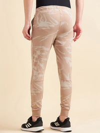 Sweet Dreams Men Mid-Rise Abstract Printed Dry-Fit Casual Cotton Joggers