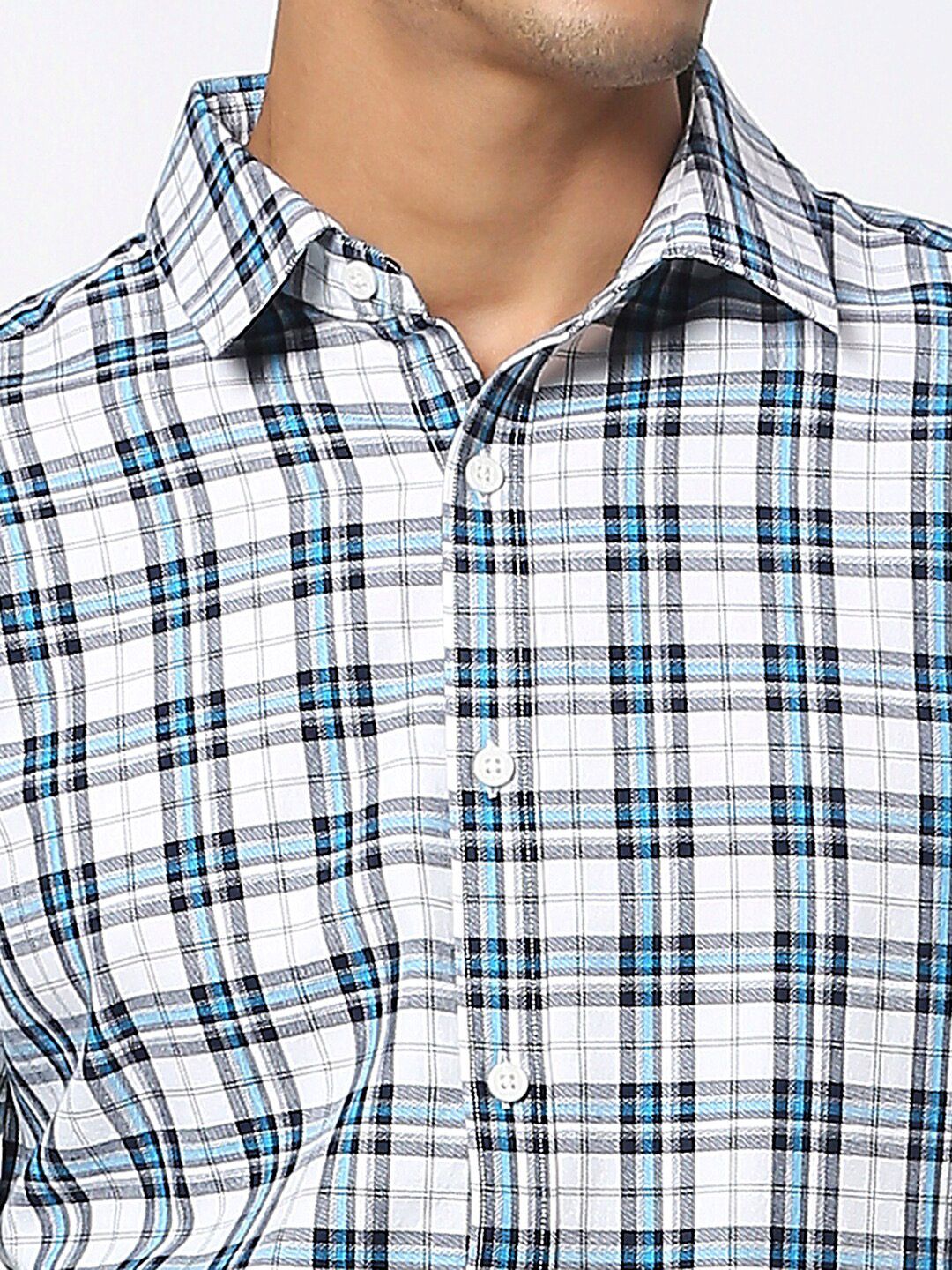 Being Human Slim Fit Cotton Casual Shirt