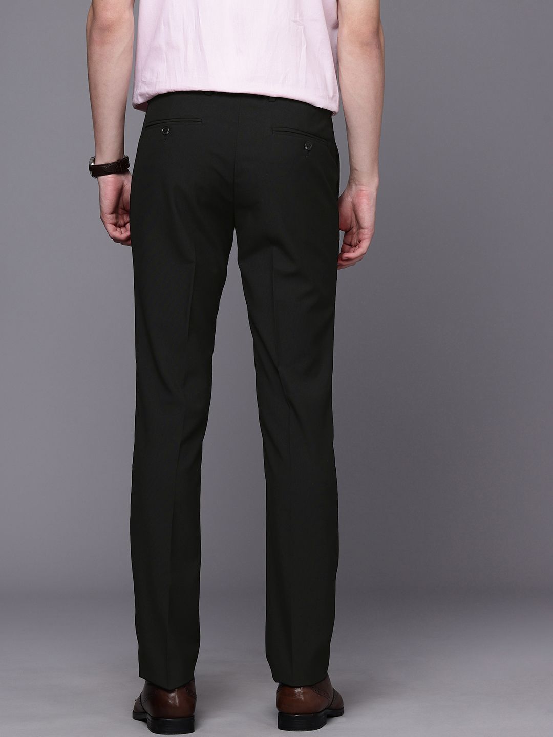 Raymond Men Slim Fit Formal Trousers