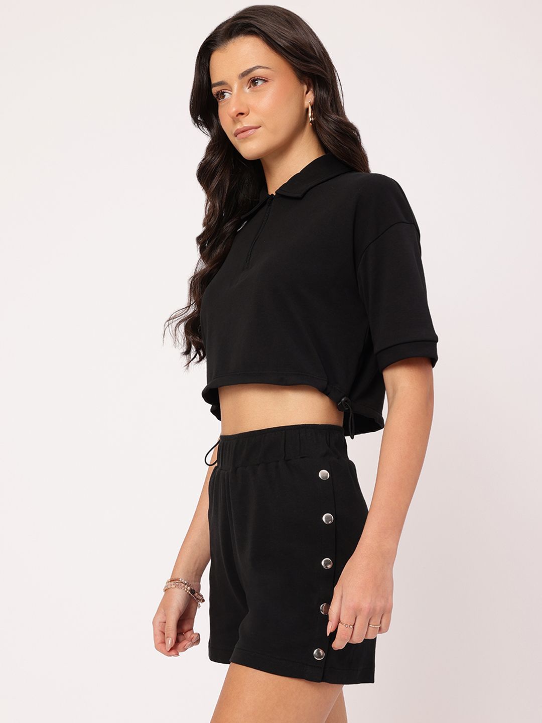 DressBerry Ease Polo Edit Crop Co-Ords