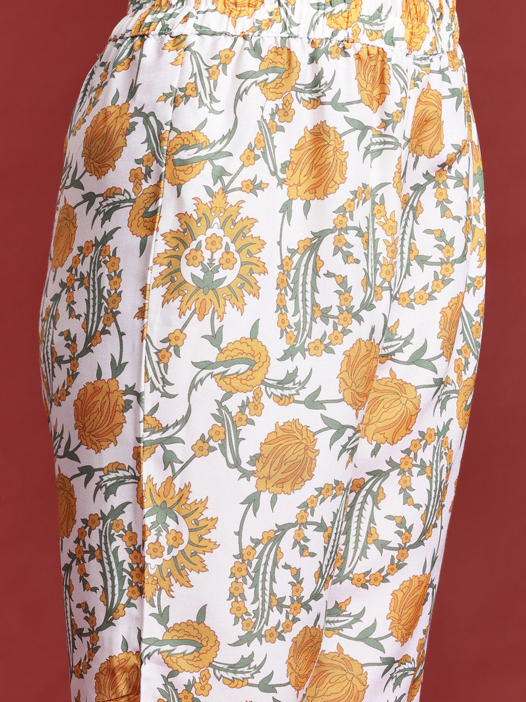 Anouk Women Ethnic Motifs Printed Kurta with Trousers & Dupatta
