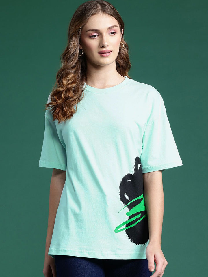 DressBerry Drop-Shoulder Sleeves T-shirt