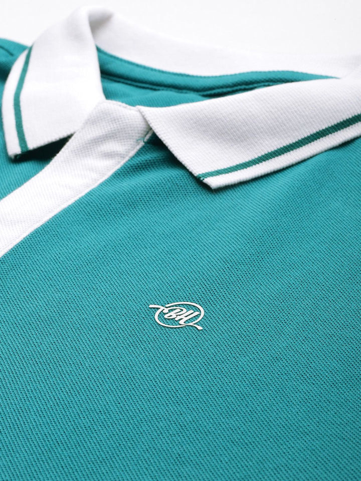 Being Human Men Polo Collar Pure Cotton T-shirt