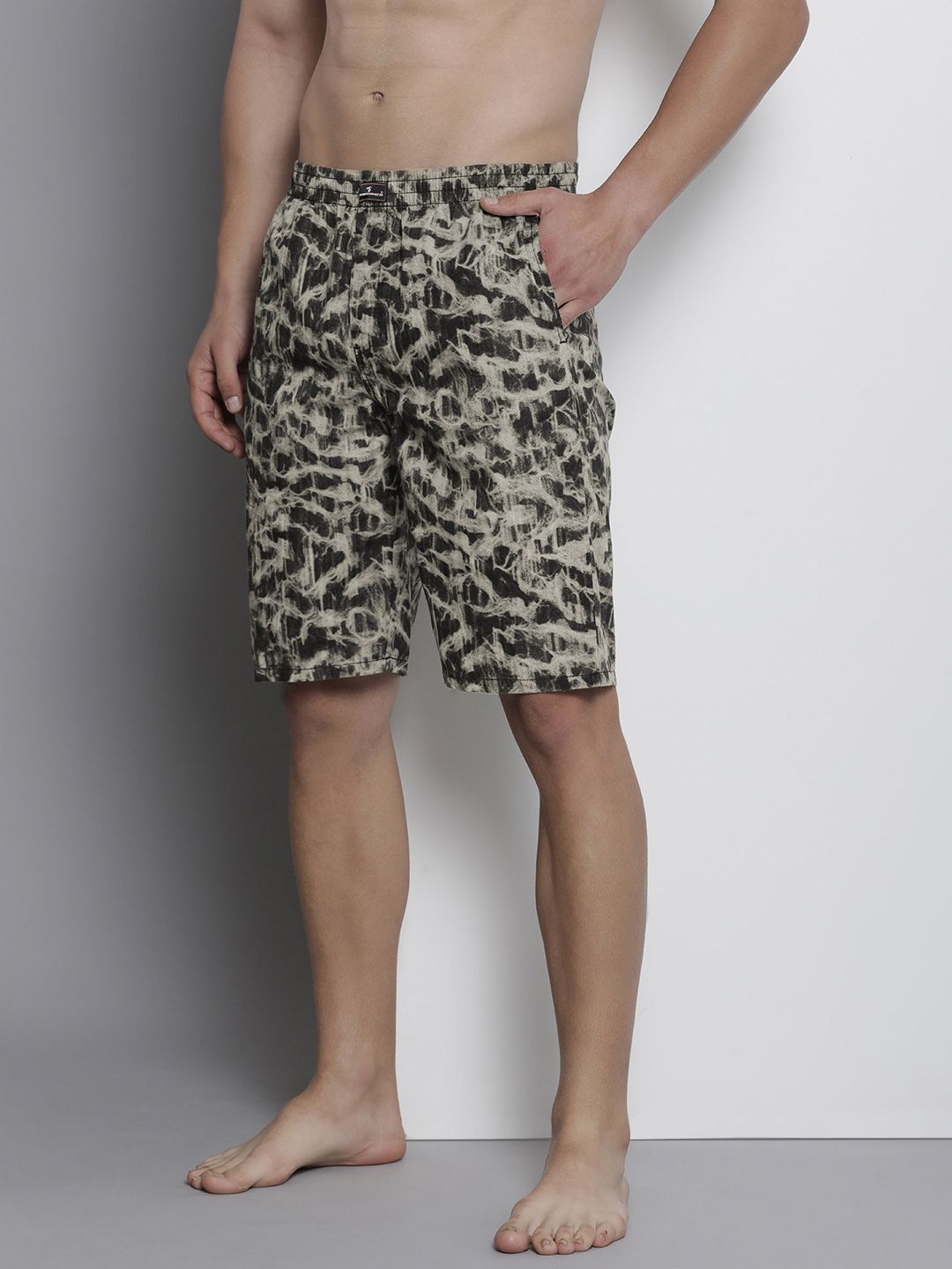 The Indian Garage Co Men Printed Pure Cotton Boxers