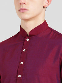 KISAH Mandarin Collar Straight Kurta